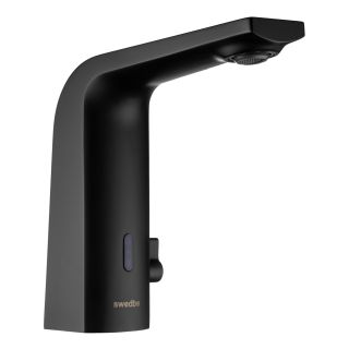 Сенсорный смеситель для раковины Swedbe Europe 6020B-220 с блоком питания чёрный