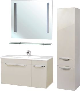 Пенал Bellezza Альдо 35см правый бежевый 00000007286