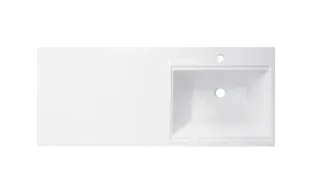 Раковина над стиральной машиной Эстет Dallas silk ФР-00014934 П 115см белый