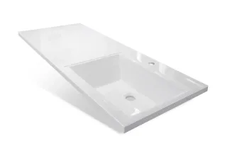 Раковина над стиральной машиной Эстет Dallas silk ФР-00014934 П 115см белый