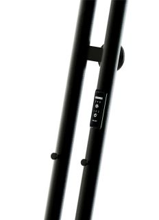 Полотенцесушитель электрический Indigo Style LSE120-10BRRt 120x10 см чёрный муар