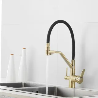 Смеситель для кухни Rose R558Q бронза