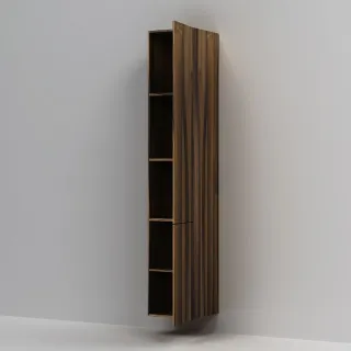 Шкаф-пенал подвесной AM.PM Gem M90CHR0306HF правый орех 30 см