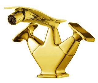 Смеситель для биде Wonzon & Woghand Shakespeare WW-655001-DG тёмное золото