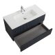 База под раковину Cezares подвесная с двумя выкатными ящиками, Grafito, 1000x457x500, DUET-N-1000-2C-SO-GR-P