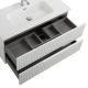 База под раковину Cezares подвесная с двумя выкатными ящиками, Bianco Lucido, 900x457x500, DUET-N-900-2C-SO-BL