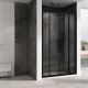 Душевая дверь ABBER Schwarzer Diamant 160см чёрный AG33160BH