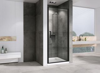 Душевая дверь ABBER Sonnenstrand 100см чёрный AG04100B