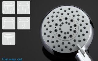 Душевая лейка Gappo G17 хром