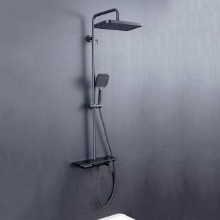 Душевая стойка Gappo G2496-16 чёрный