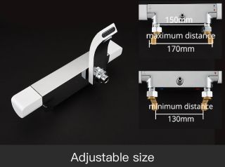Душевая стойка Gappo G2407-50 с термостатом хром
