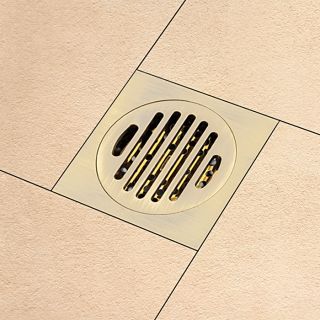 Душевой трап Gappo G81001-4 бронза