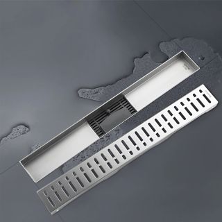 Душевой лоток Gappo G88007-3 80 см сатин