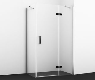 Душевой уголок Wasserkraft Aller Black 10H07RBLACK MATT 120x90 правый