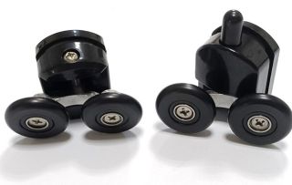 Душевой уголок ABBER Schwarzer Diamant AG30110BH-S75B-S75B 110x75см чёрный