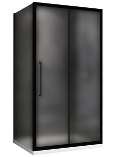 Душевой уголок ABBER Schwarzer Diamant AG30120BMH-S90BM 120x90см чёрный