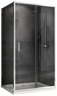 Душевой уголок ABBER Schwarzer Diamant AG301505-S905 150x90см хром