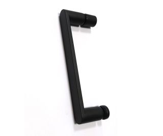 Душевой уголок ABBER Schwarzer Diamant AG30150B-S50B-S50B 150x50см чёрный