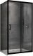 Душевой уголок ABBER Schwarzer Diamant AG30180B-S60B 180x60см чёрный