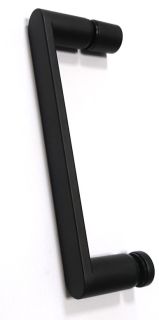 Душевой уголок ABBER Schwarzer Diamant AG30150B-S75B-S75B 150x75см чёрный