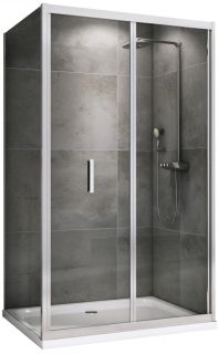 Душевой уголок ABBER Sonnenstrand 110x70см хром AG07110-S70