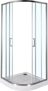 Душевая дверь Aquanet Alfa NAA2142 185040 100 см стекло прозрачное профиль хром