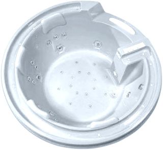 Акриловая ванна Gemy G9090 O White 190x190x90