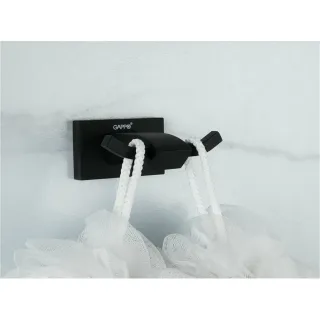 Крючок двойной Gappo G0701-6 чёрный