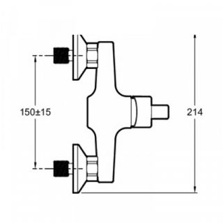 Смеситель для душа Jacob Delafon EO  E24159RU-CP
