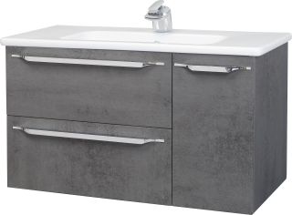 Тумба под раковину Bellezza Луиджи 100см серый 00000007048