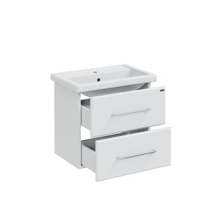 Подвесная тумба под раковину Санта Омега 207045 60 см белый