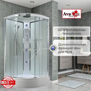 Душевая кабина EM3011T стандартная прозрачная