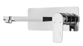 Встраиваемый смеситель для раковины Swedbe Platta 5500 хром