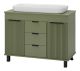 Напольная тумба под раковину Brevita Enfida ENF-06100-0843Я 100см зелёный