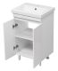 Напольная тумба под раковину Misty Енисей 50см белый