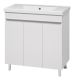 Напольная тумба под раковину Misty Енисей 80см белый