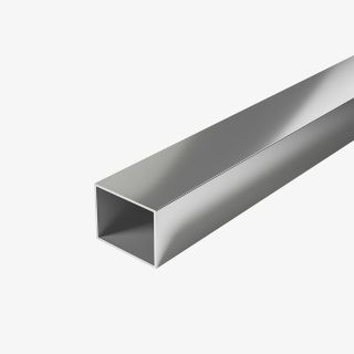 Добавочный профиль универсальный, хром, 30х39х2000 мм