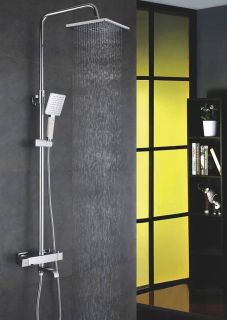 Душевая стойка Rose R3536 с термостатом хром