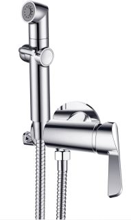 Гигиенический душ со смесителем DQ Rhein.Schiller DA1464501 хром