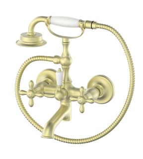 Смеситель для ванны с душем Wonzon & Woghand Retro WW-88639020-BG брашированное золото
