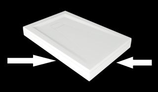 Экран Good Door Атриум 120x80 бежевый