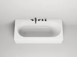 Ванна из искусственного камня Salini Fabia S-Sense 102612MRH 180x80см RAL снаружи