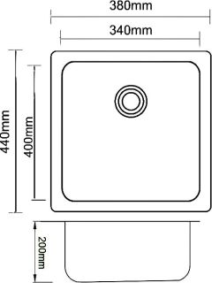 Мойка кухонная Zorg Inox PVD SZR 4438 BRONZE