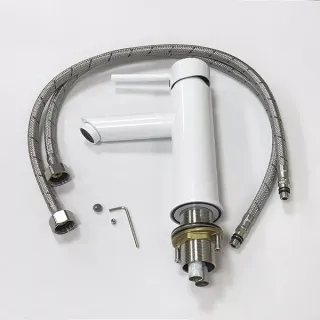 Смеситель для раковины Comforty FC018A-CKBT белый