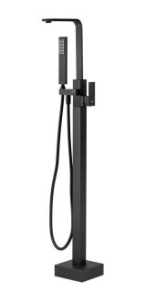 Напольный смеситель для ванны Swedbe Spira 4005B чёрный