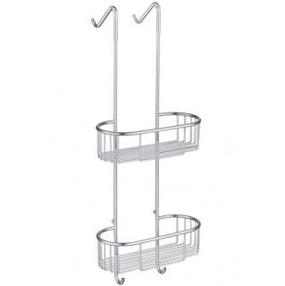 Полка двойная Timo Nelson с крючками хром 150084/00