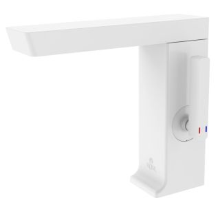 Смеситель для раковины Rose R1801C белый