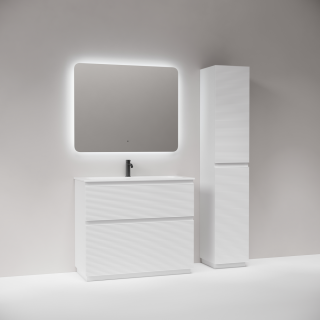 Тумба напольная под раковину Sancos Folk Floor FL100FW 100 см Bianco