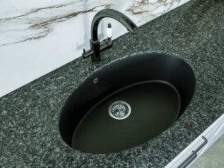 Кухонная мойка Florentina Вега Овал шампань