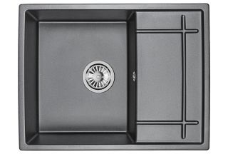 Мойка кухонная Granula 6501, ШВАРЦ